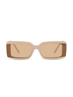 Солнцезащитные очки прямоугольной формы 62 мм Tiffany &amp; Co., бежевый