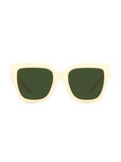 Квадратные солнцезащитные очки 52 мм Tory Burch