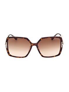 Прямоугольные солнцезащитные очки Joanna 59 мм Tom Ford
