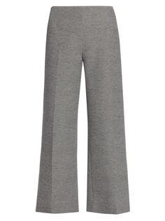Трикотажные широкие брюки Totême, серый Toteme