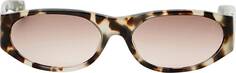 Солнцезащитные очки Flatlist Eddie Kyu, дымчатый/светло-коричневый
