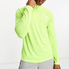 Лонгслив The North Face Training Flex Ii 1/4 Zip, желтый