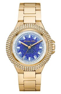 Часы наручные Michael Kors Oversized Camille Ombre Pavé Gold-Tone, золотистый