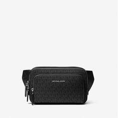 Сумка-слинг Michael Kors Hudson Small Logo Sling, черный