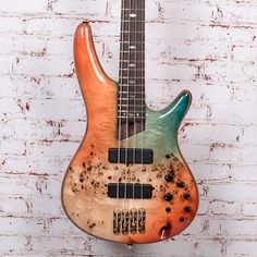 Ibanez SR Premium 4-струнная бас-гитара с сумкой - Autumn Sunset Sky SR Premium 4-String Bass w/Bag -
