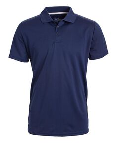 Мужская влагоотводящая рубашка поло сухой посадки без тегов Galaxy By Harvic, синий
