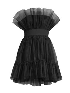 Мини-платье Elle из тюля Katie May, черный