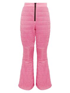 Присборенные лыжные брюки KhrisJoy, розовый