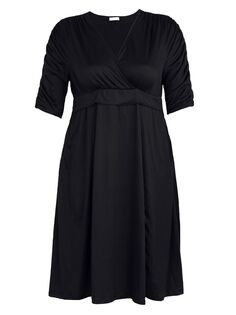 Платье миди трапециевидной формы Gabriella Kiyonna, черный