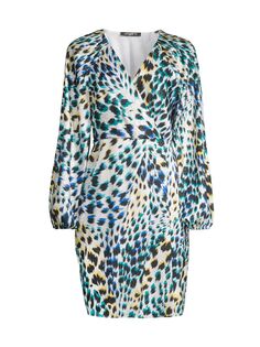 Мини-платье Catori с гепардовым принтом Ungaro, разноцветный