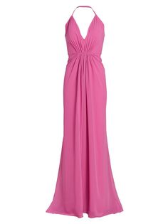 Платье Elodie со шлейфом Vera Wang Bride, розовый