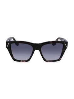 Классические прямоугольные солнцезащитные очки V 55 мм Victoria Beckham, винтаж