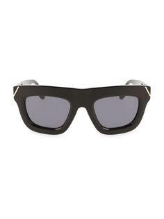 Солнцезащитные очки «кошачий глаз» 51 мм Victoria Beckham, черный
