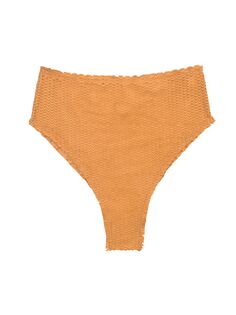 Плавки бикини с пуговицами Scale Hot Pant ViX by Paula Hermanny, коричневый