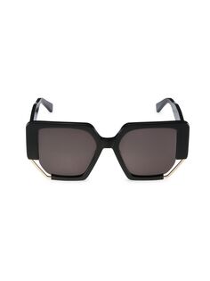 Солнцезащитные очки Atalante 52 мм с квадратным вырезом Zeus + Dione, черный