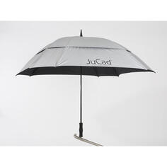 Зонт JuCad Ветрозащитный, серебро/серебро/серебро