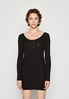 Платье из джерси Pieces, черный