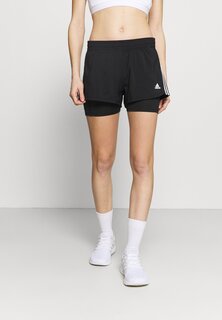 Спортивные шорты Adidas, черно-белый