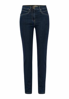 Узкие джинсы темно-синего цвета BRAX, темно-синий