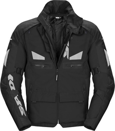 Spidi Crossmaster Мотоцикл Текстильная куртка, черный