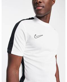 Белая футболка со вставками Nike Football Academy Dri-FIT