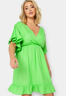Летнее платье Yours Clothing, зеленый