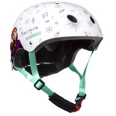 Детский велосипедный шлем - Frozen II DISNEY, белый / белый / белый