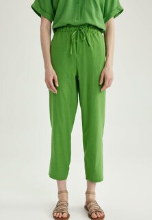 Спортивные брюки DeFacto, зеленый