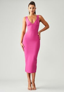 Платье-футляр BWLDR, ярко-розовый