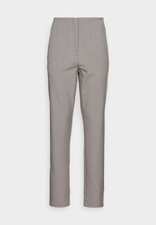 Брюки Vero Moda Vmkiraloa Tapered Solid Pant, светло-серый меланж