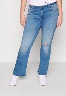 Расклешенные джинсы ONLY Curve, синий