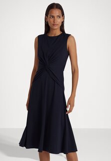 Платье из джерси темно-синего цвета с маяком Lauren Ralph Lauren