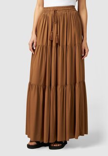 Длинная юбка Oltre, коричневый