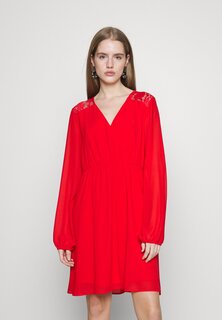 Летнее платье VILA Petite, красный