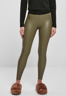 Леггинсы Urban Classics Leggingsit, оливковый