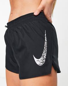 Черные шорты Nike Running Swoosh Dri-FIT