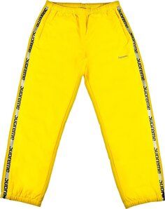 Брюки Supreme Reflective Zip Track Pant &apos;Yellow&apos;, желтый
