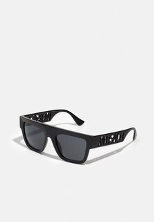 Солнцезащитные очки Versace, черный/темно-серый