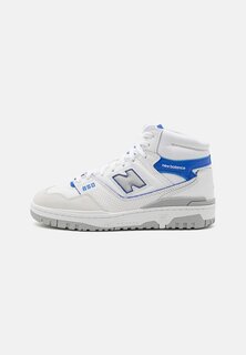 Высокие кроссовки New Balance, белый/голубой