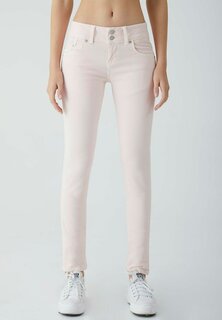 Узкие джинсы розового цвета LTB
