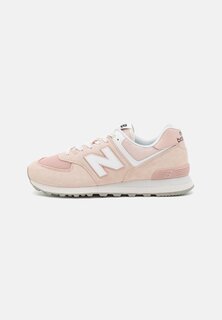 Кроссовки New Balance 574 Unisex, бежевый / светло-розовый