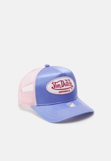 Бейсболка Von Dutch, синий/розовый