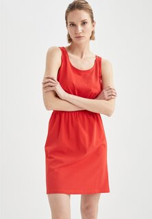 Летнее платье DeFacto, красный