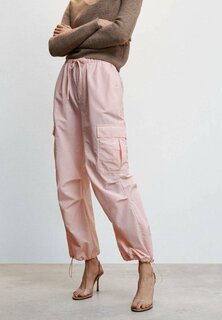 Спортивные брюки Mango, пастельно-розовый