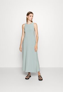 Длинное платье цвета шалфея Max Mara Leisure