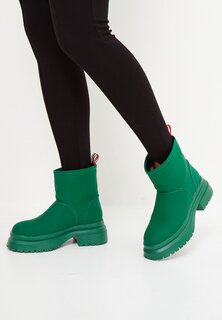 Зимние ботинки Cesare Gaspari, зеленый