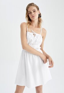 Летнее платье DeFacto, белый