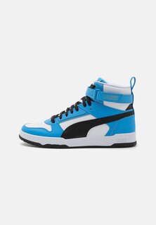 Высокие кроссовки Puma Rbd Game Unisex, белый/черный/синий