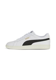 Кроссовки Puma Smash 3.0 Unisex, белый черный золотой матовый цвета слоновой кости