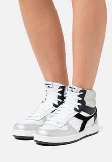 Высокие кроссовки Diadora Magic Basket Mid Space, белый